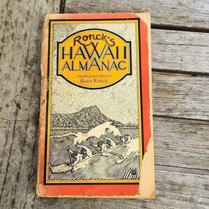 Roncks 1984 Hawaii Almanac Kolowalu Book